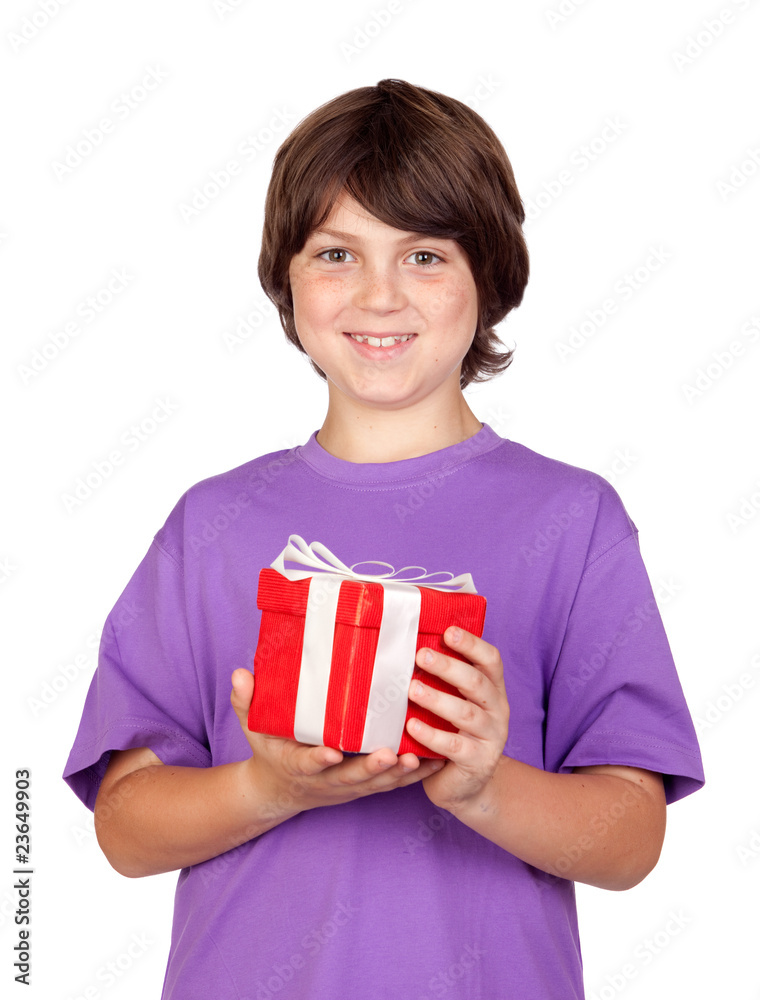 Poster boy with a gift