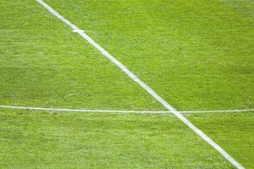 Obraz premium Fußballfeld, Anstoßpunkt, Mittelkreis