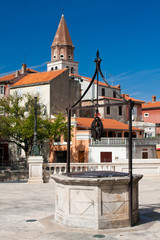 Water well in Zadar - obrazy, fototapety, plakaty