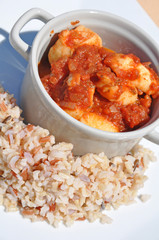 encornet et riz sauvage 4