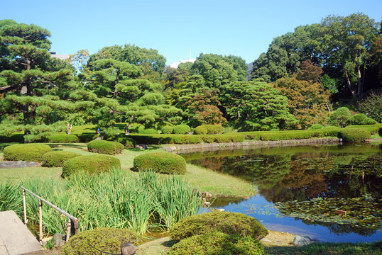 Garden of the Imperial Palace, Tokyo, Japan