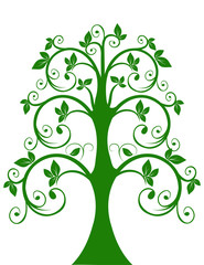 The openwork tree