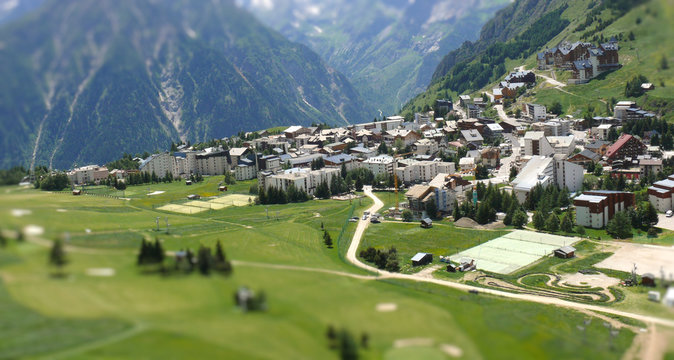 Skiresort - Les deux Alpes