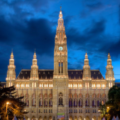 Fototapeta na wymiar Vienna City Hall