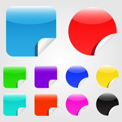 Colorful Web Stickers