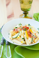 courgette pasta carbonara