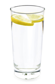 Glass Of Water With Lemon