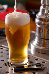 Pint of lager