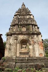 Fototapeta premium Ku Phra Go Na Temple, Suwannaphum, Roi-Et