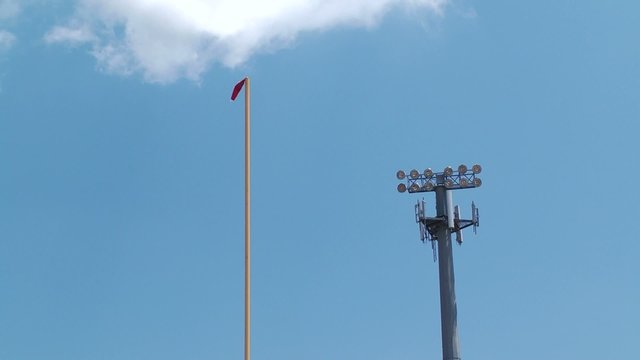 American football goal