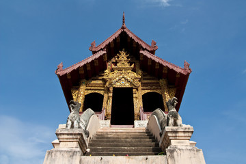 Naklejka premium Phasing Temple