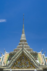 Fototapeta premium Tile roof in Thai style