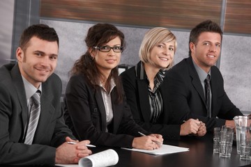 Business team at meeting