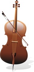 Violoncello-Cello-Violoncelle-Vector