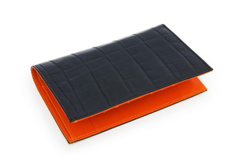 Wallet isolated on the white background