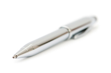 Writing pen isolated on the white background