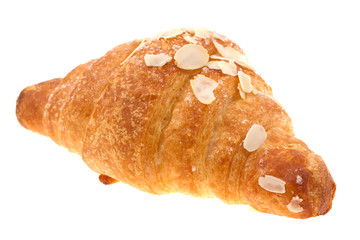 croissant isolated on white
