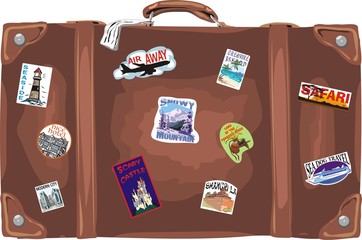 travelling suitcase