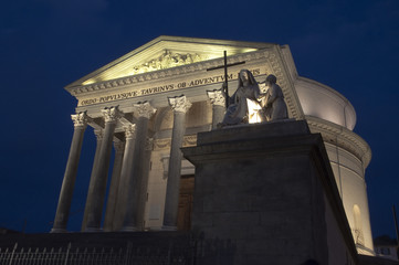 chiesa della gran madre torino notturna