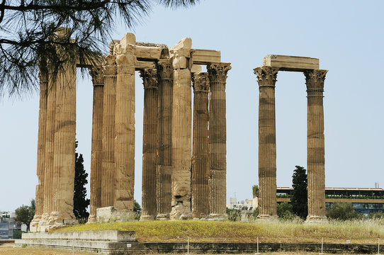 temple Olympieion, Athènes