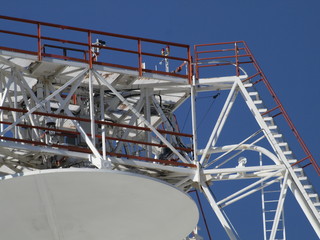 Detalle de antena parabólica © Javier Cuadrado