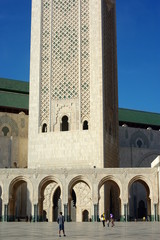 Fototapeta na wymiar Meczet Hassana II - Casablanca