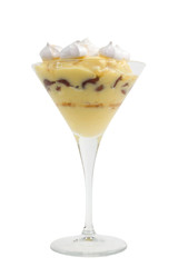 coppa di ciliegie golosa, crema,
