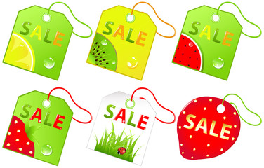 Vector Sale Labels