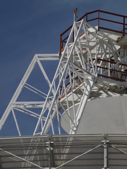 Detalle de antena parabólica © Javier Cuadrado