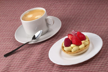 Espresso and tart