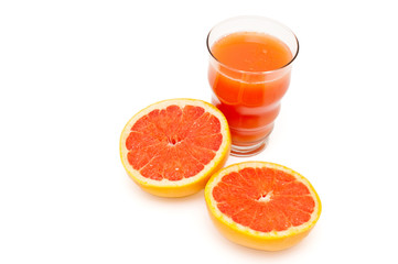 grapefruit and juice