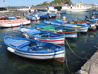 Fototapeta na wymiar Sycylia Boats