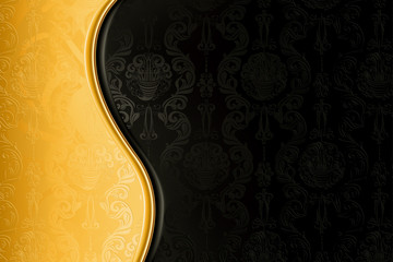 Luxury Background Black and Gold