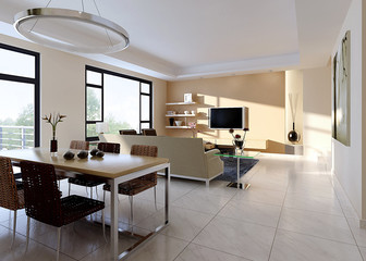 interior of a living room