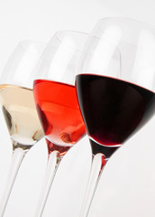 Rot, Rosé und Weiß