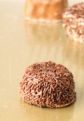 closeup of chocolate