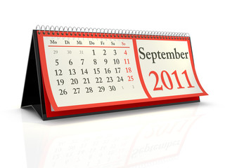 Tischkalender 2011 September