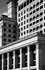 Fototapeta premium Architecture geometric abstract