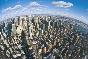 Wandcirkels plexiglas The New York City © kropic
