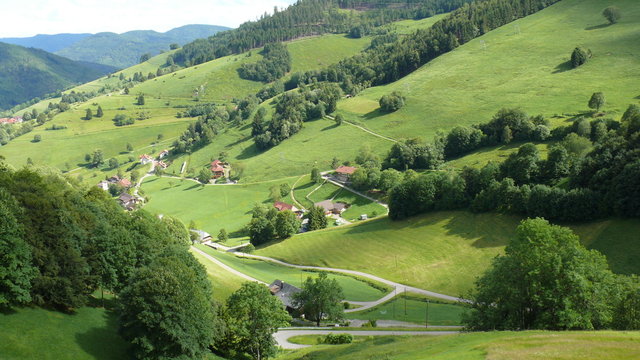 Talblick im Schwarzwald