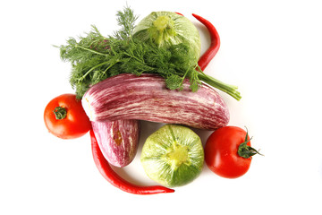 raw vegetables