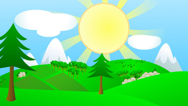 paesaggio di campagna