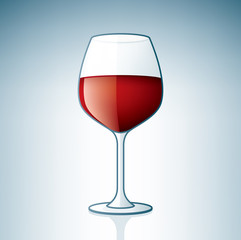 Empty Wine Glass