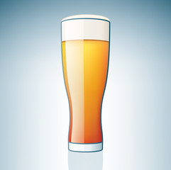 Light Beer Glass