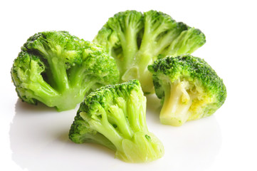 4 Broccoli florets