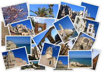 Naklejka premium Around Spain