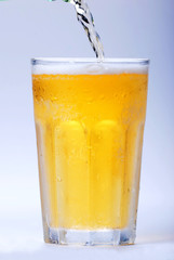 Pour beer