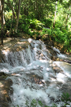 Dunn Water Falls in Jamaica