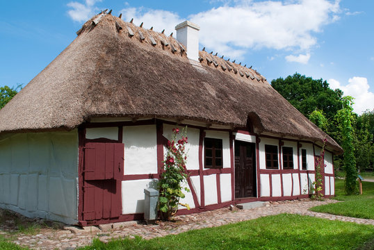 Old house from the funen village