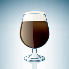 Dark Beer Glass